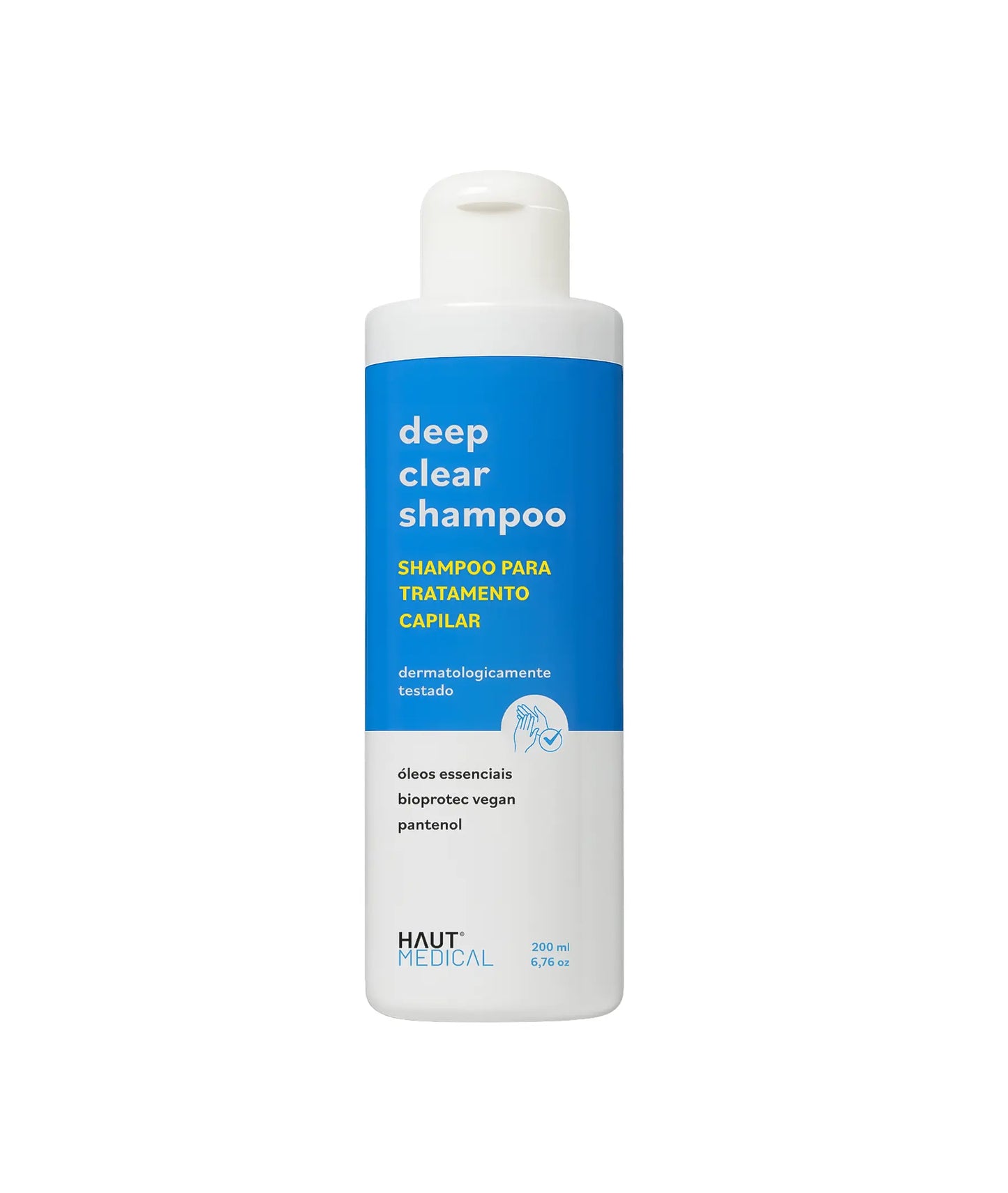 DEEP CLEAR SHAMPOO - LIMPEZA PROFUNDA - HAUT MEDICAL - 200ML