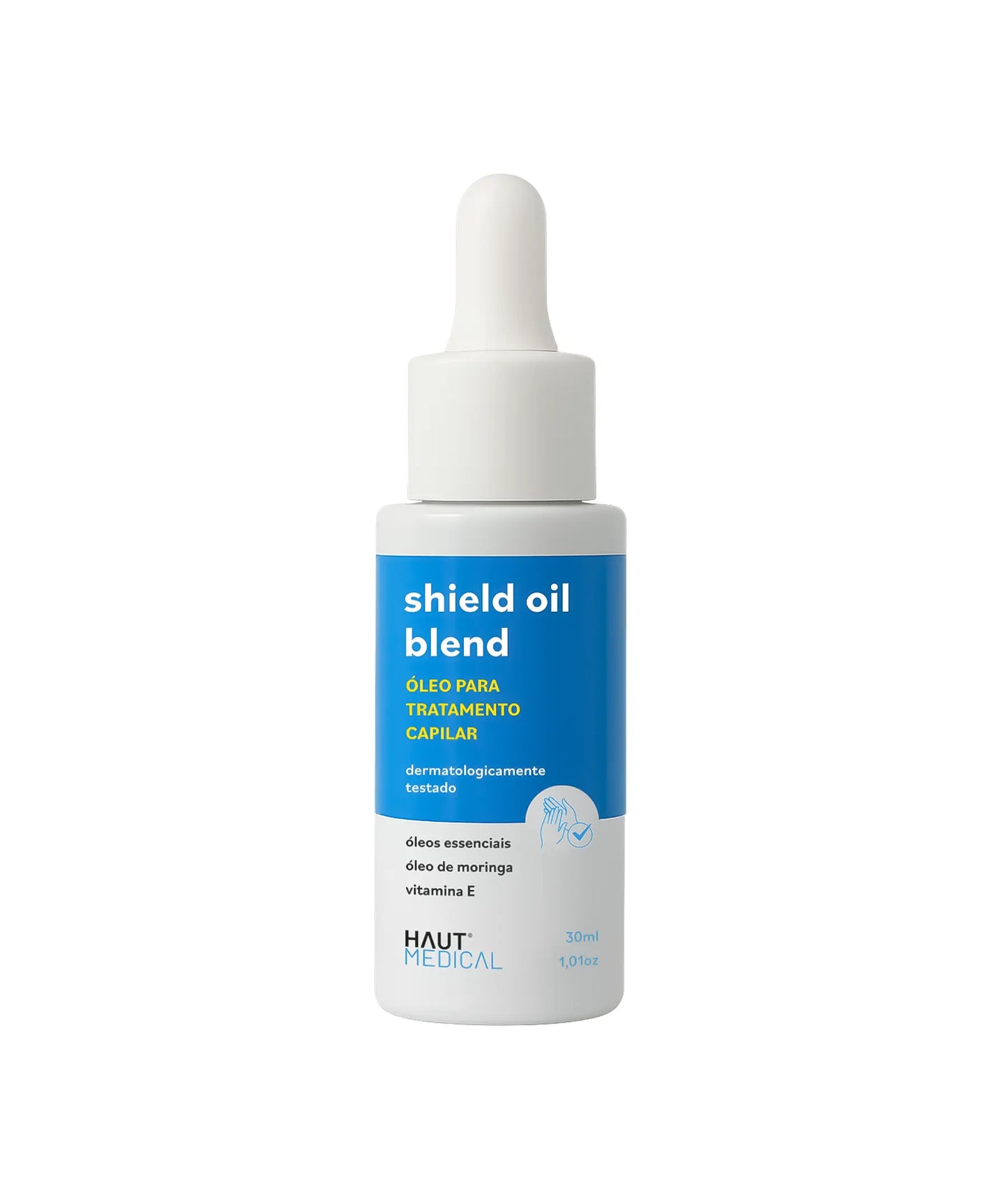 SHIELD OIL BLEND - ÓLEO PRÉ SHAMPOO - HAUT MEDICAL - 30ML
