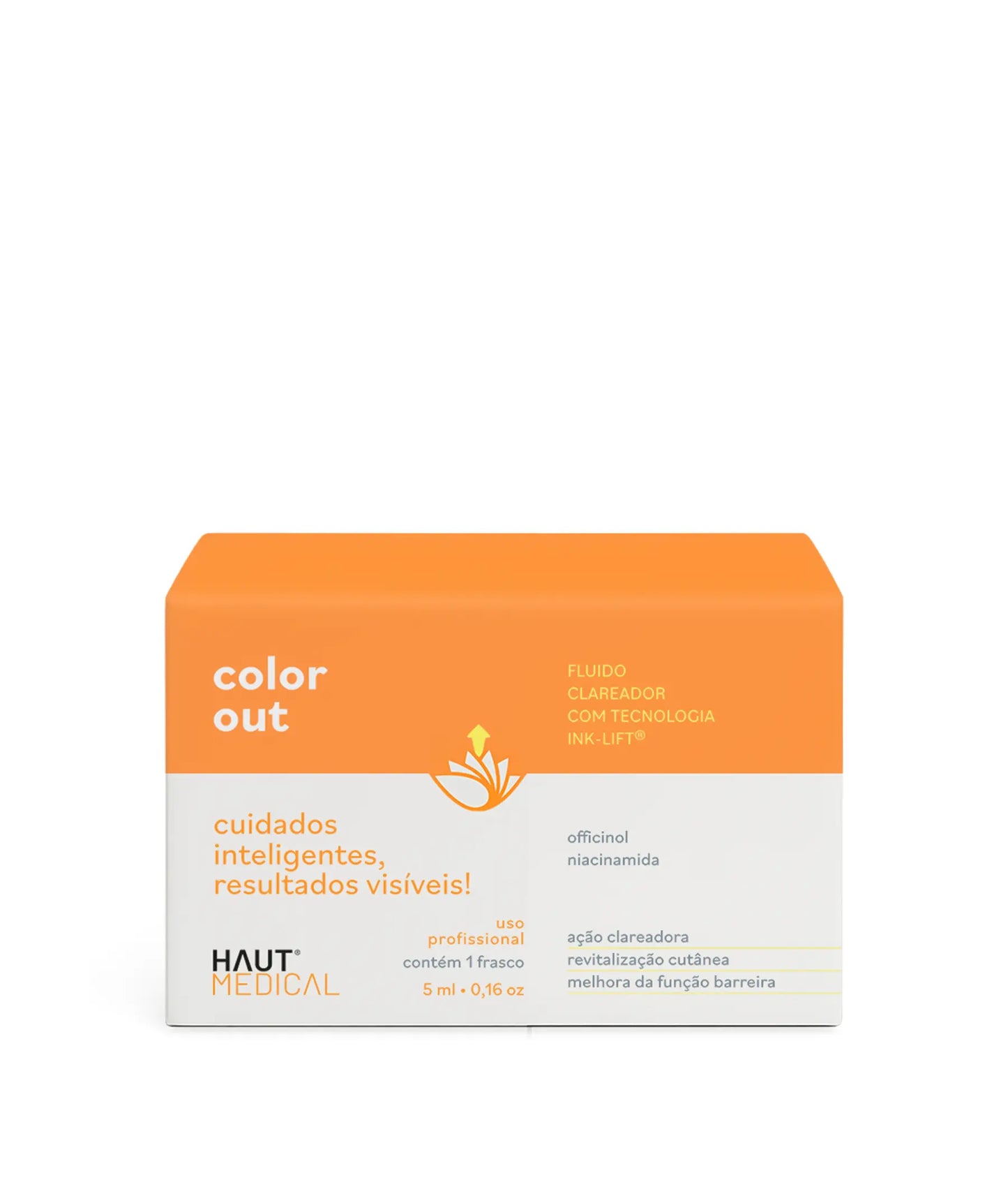 COLOR OUT - FLUIDO CLAREADOR - HAUT MEDICAL - 5ML