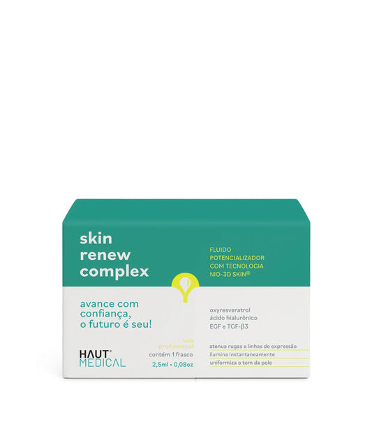 SKIN RENEW COMPLEX - FLUIDO POTENCIALIZADOR - HAUT MEDICAL - 2,5ML
